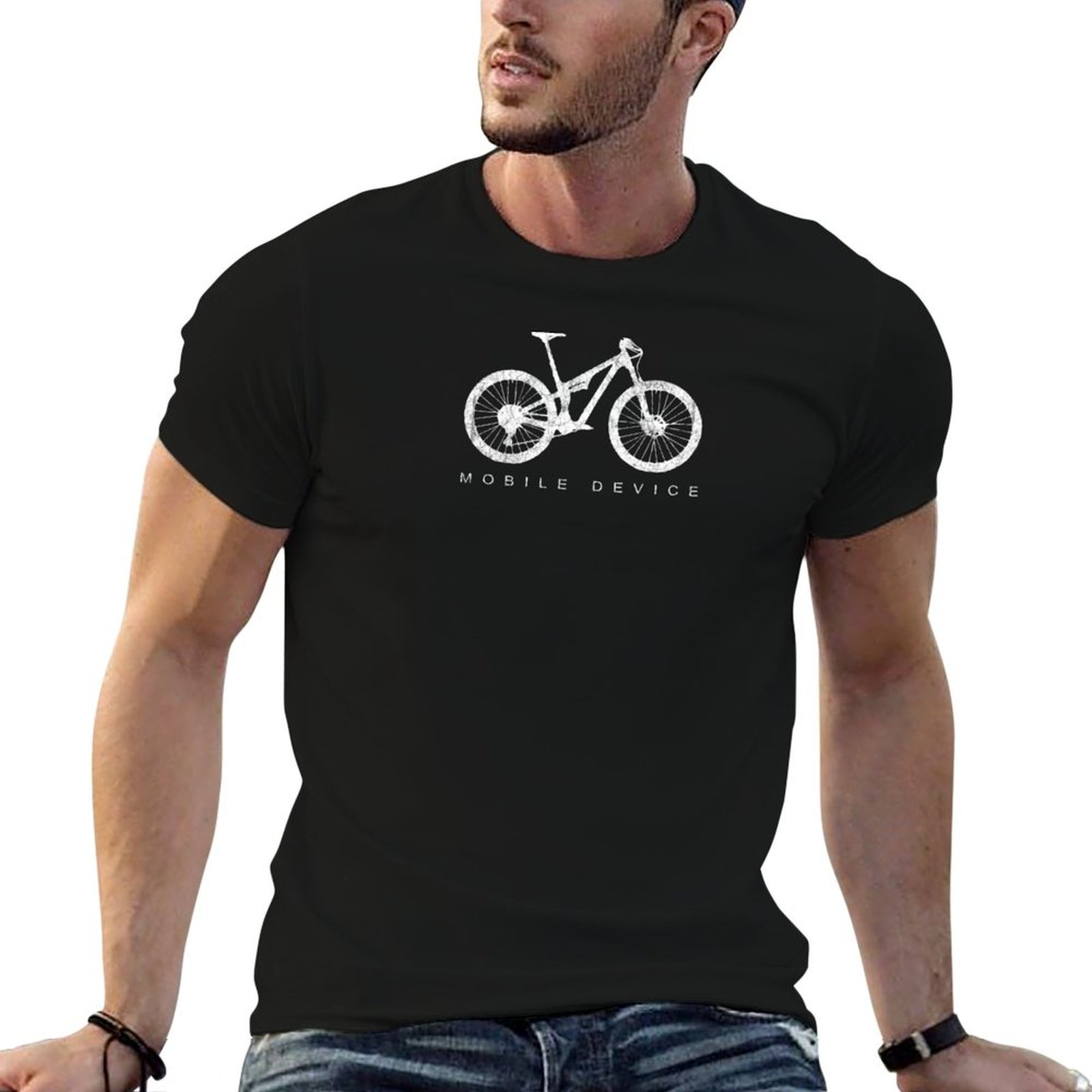 Mountain Biking Holidays - Koszulka na lato z zabawnym motywem