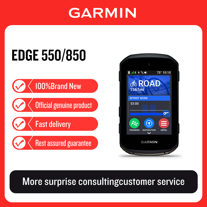 Mountain Biking Holidays - Komputer rowerowy Garmin Edge 550/850 Nawigacja