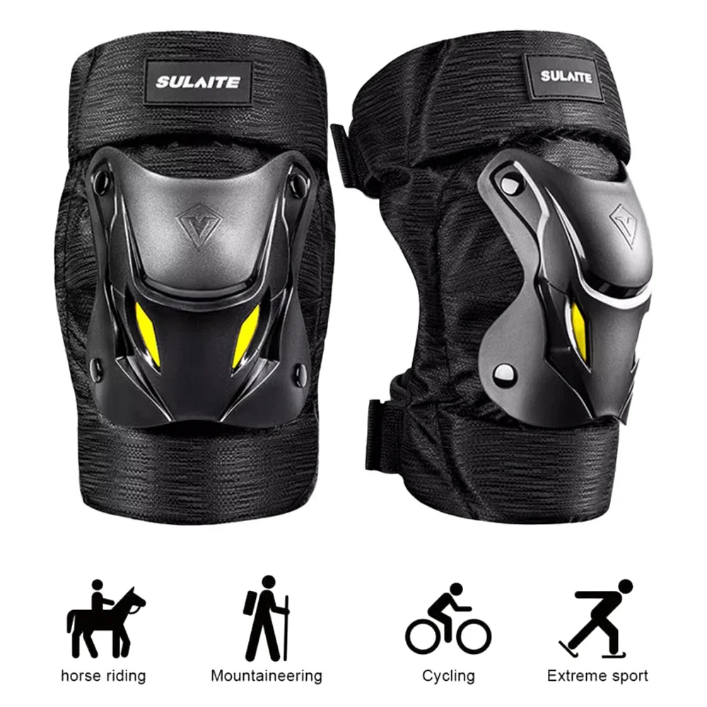 Mountain Biking Knee And Elbow Pads - 1 Para Elektryczny Rower Motocykl Motocross
