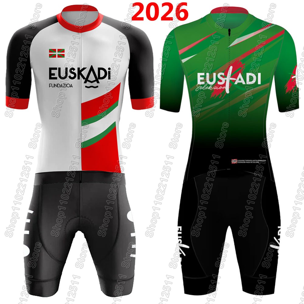 Mountain Biking Uniform - Zestaw kolarski Euskadi Team 2026, letnia
