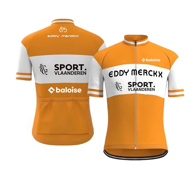 Mountain Biking Uniform - Męska koszulka kolarska Baloise Team, strój