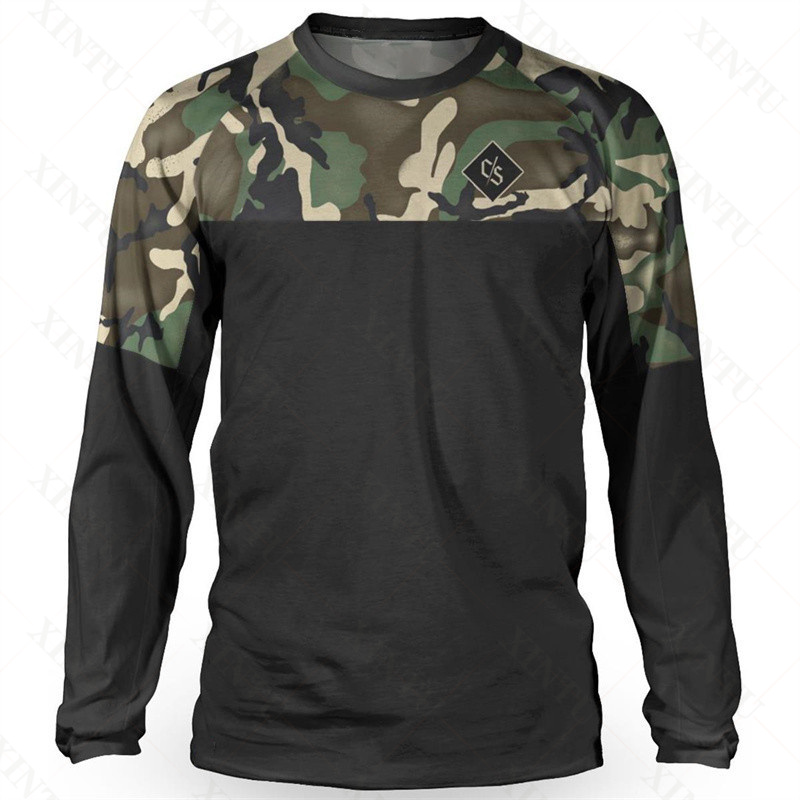 Mountain Biking Uniform - Luźna koszulka męska DH Motocross Downhill