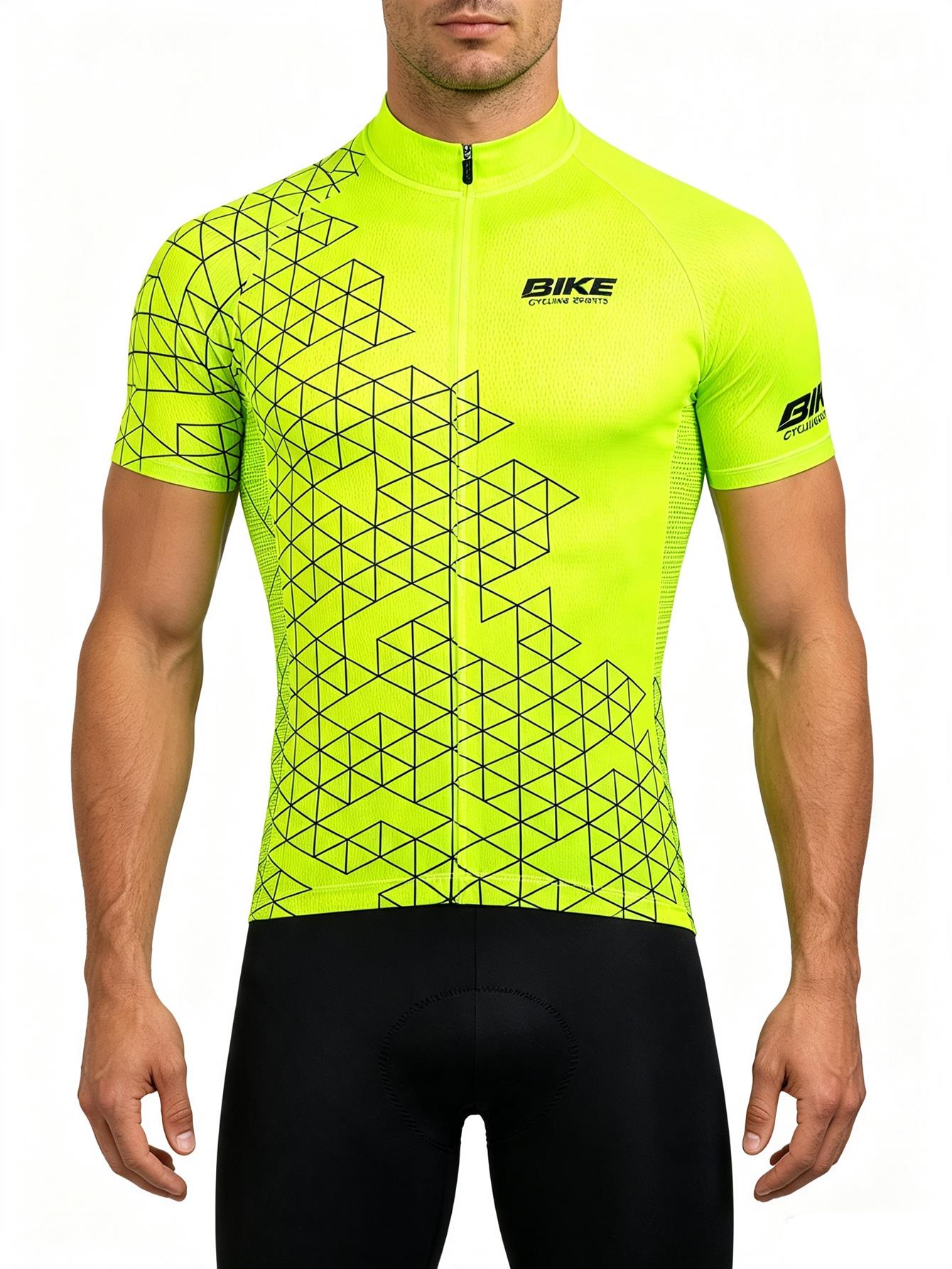 Mountain Biking Uniform - Męski letni zestaw kolarski: koszulka i