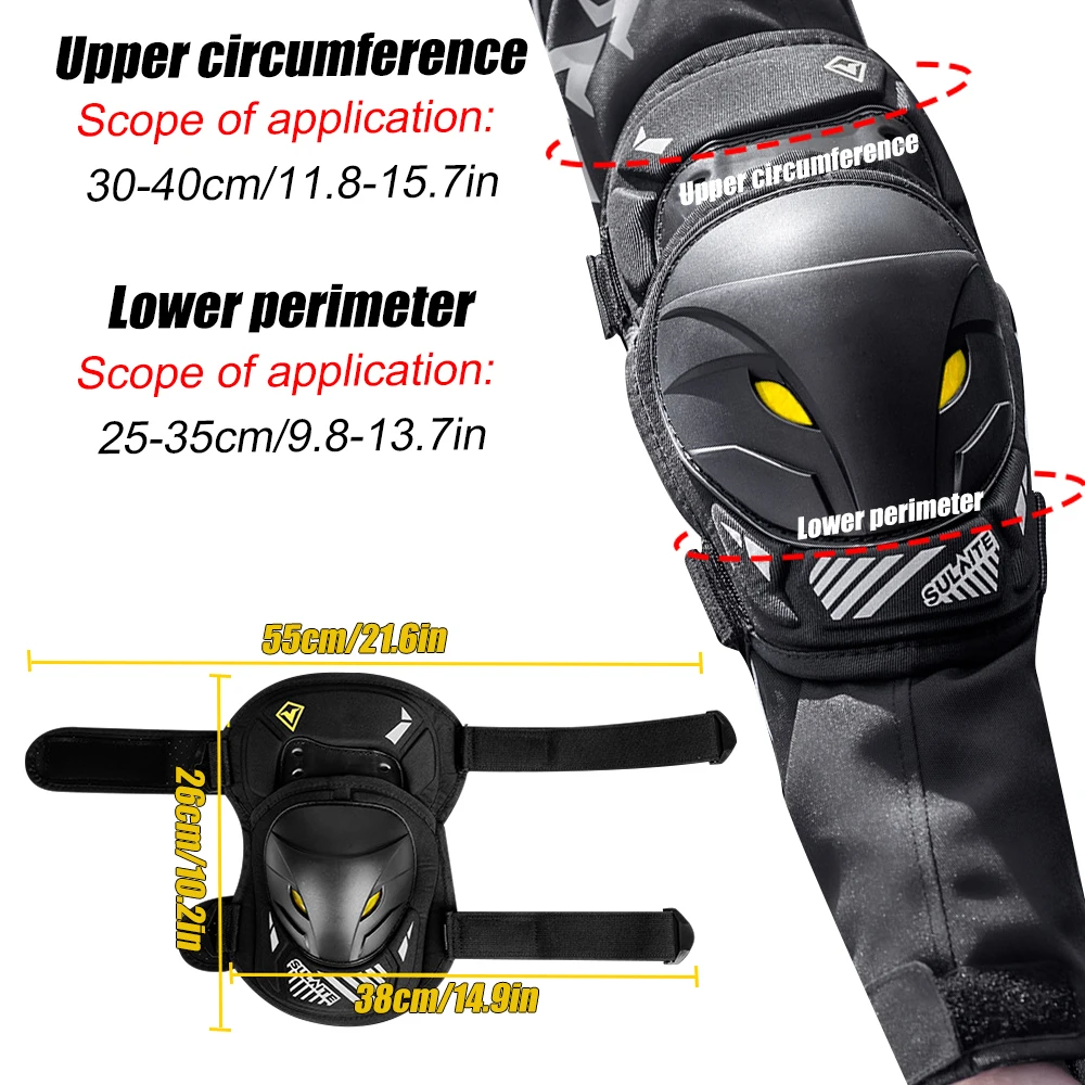 GOMOREON 1 Para Motocyklowe El – Mountain Biking Knee And Elbow Pads recenzja i cena