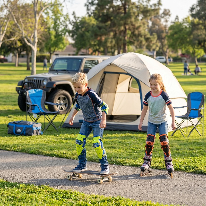 KN01H Dziecięce młodzieżowe oc – Mountain Biking Knee And Elbow Pads recenzja i cena