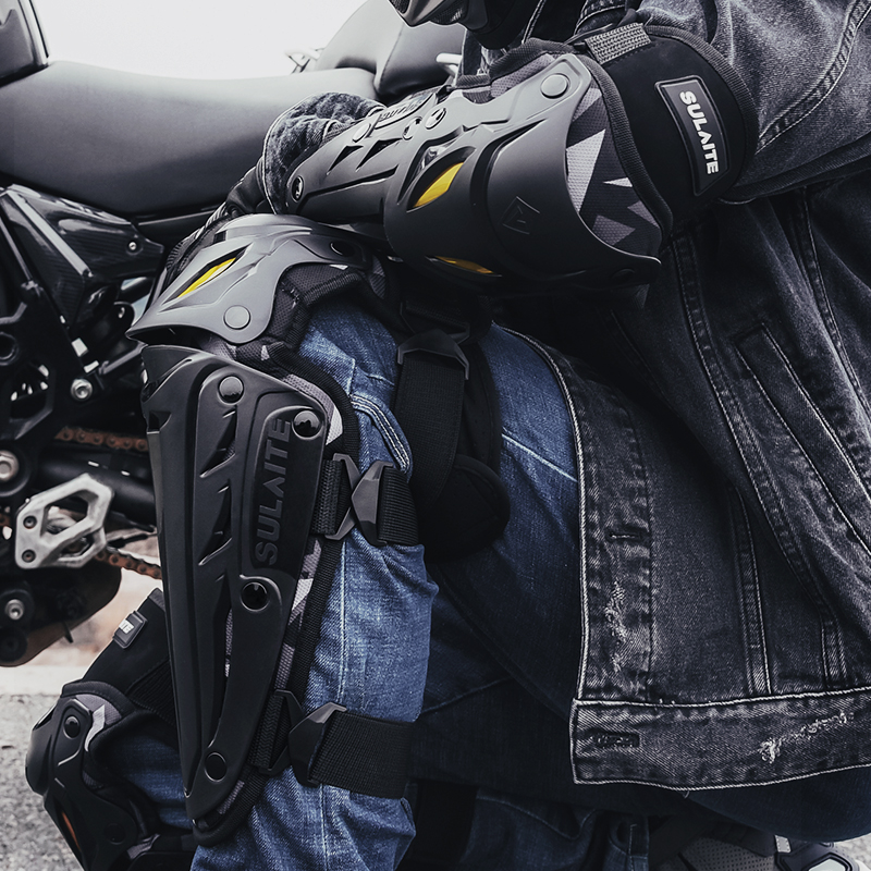 Ochraniacze na kolana do motoc – Mountain Biking Knee And Elbow Pads recenzja i cena